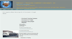 Desktop Screenshot of cincinnatifreightcompany.shipalliance.com