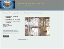 Tablet Screenshot of pittsburghfreightcompany.shipalliance.com